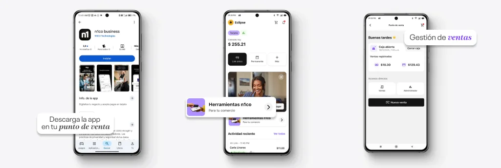 Tu nuevo mejor aliado para tu comercio: El Punto de Venta Portátil n1co — imagen 1