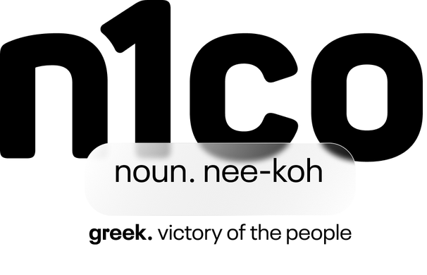 n1co: noun. nee-koh, greek. victory of the people