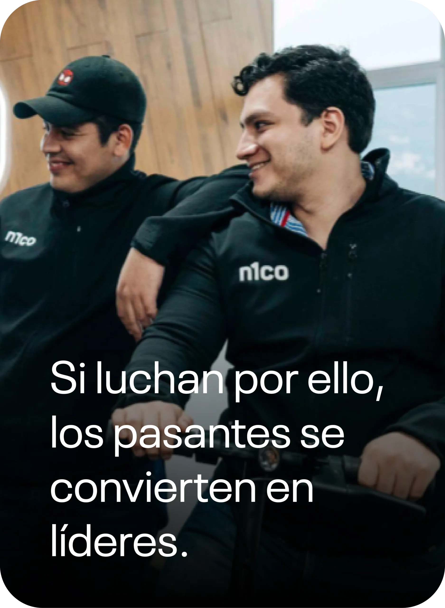 Si luchan por ello, los pasantes se convierten en líderes