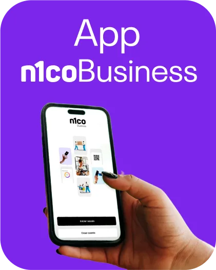 App n1co Business en un celular